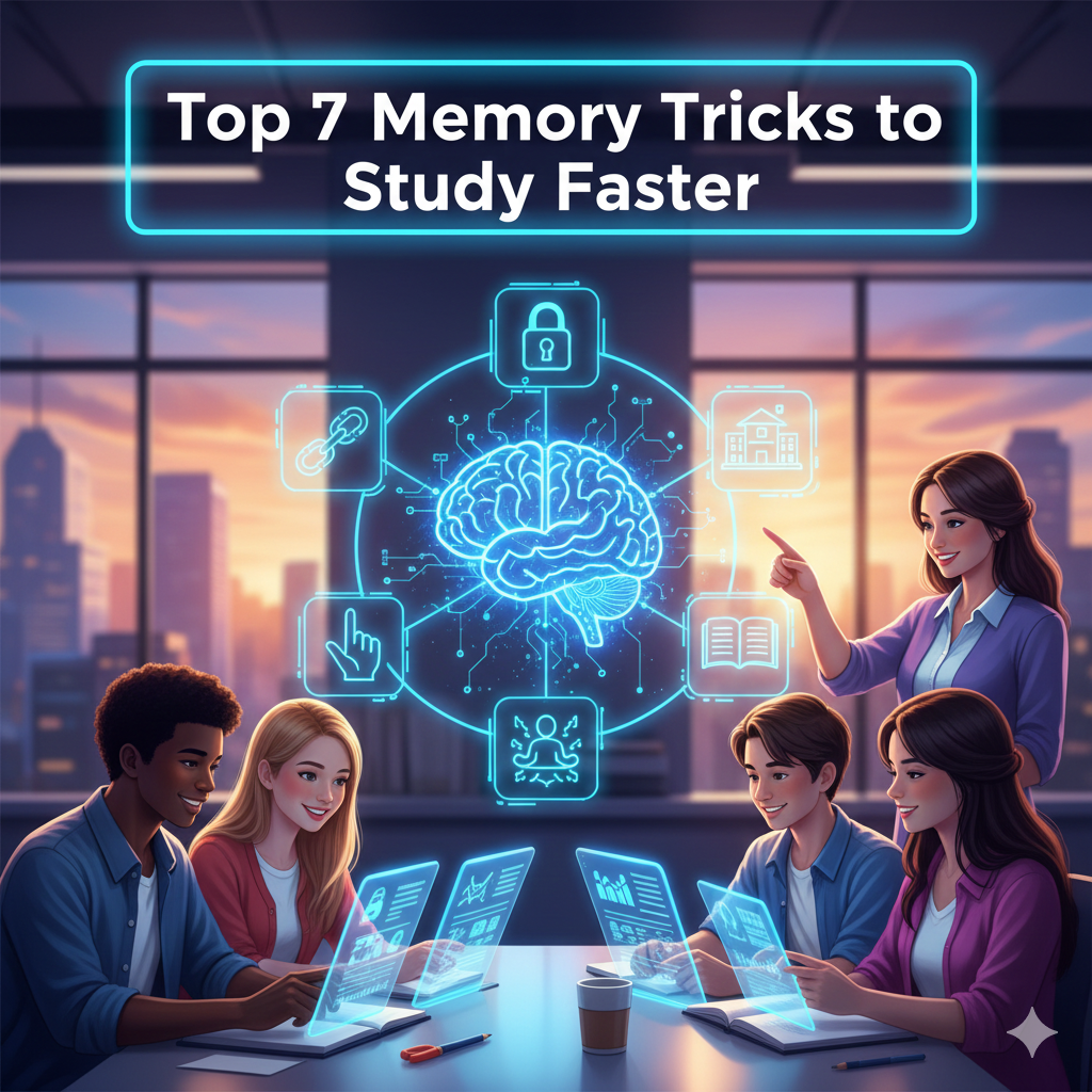 Top 7 Memory Tricks to Study Faster