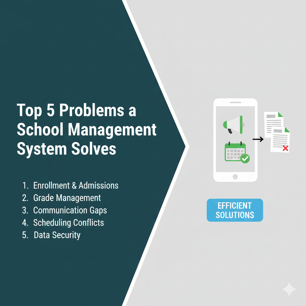 Top 5 Problems a School Management System Solves Instantly