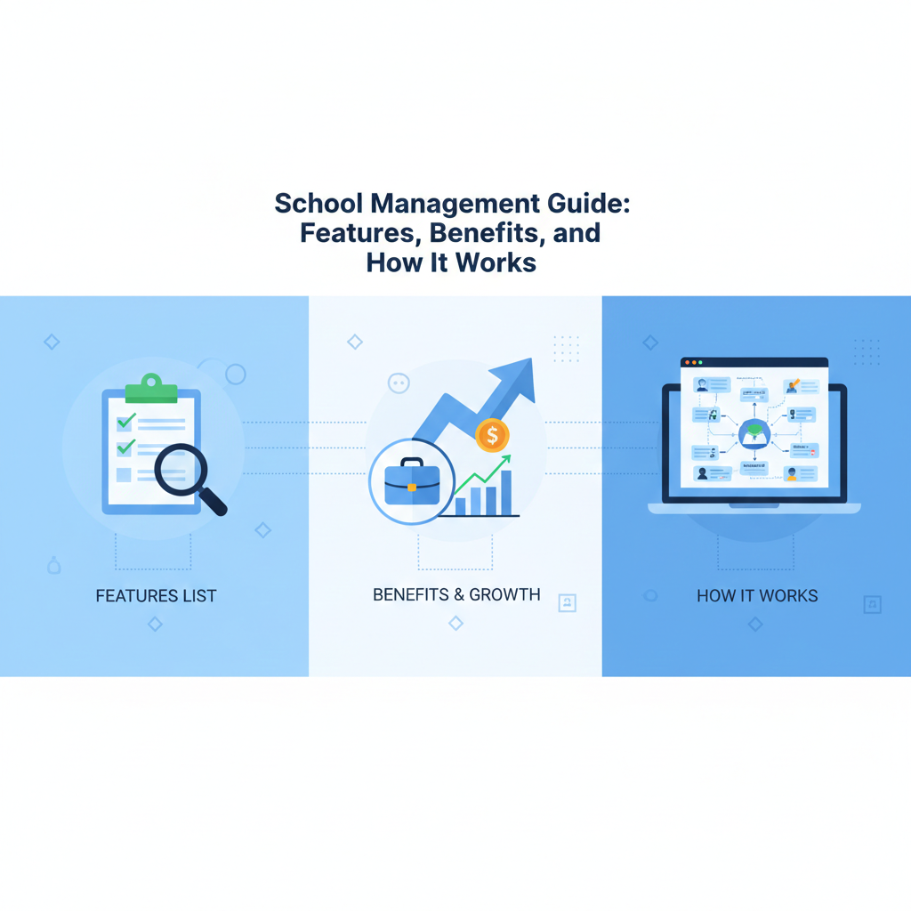 School Management Guide: Features, Benefits, and How It Works