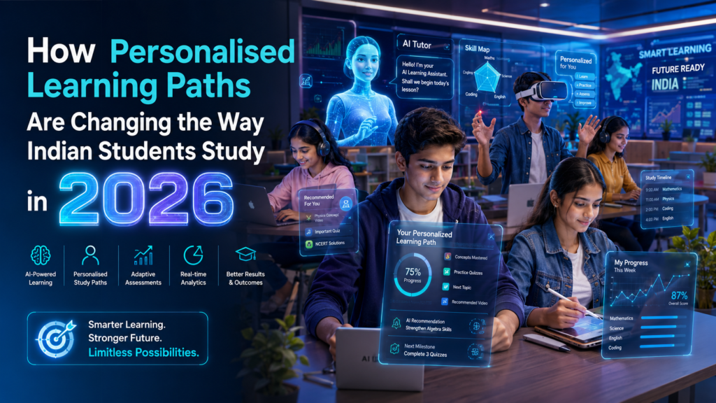 How Personalised Learning Paths Are Changing the Way Indian Students Study in 2026
